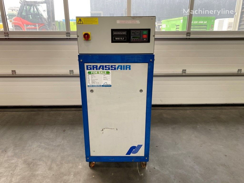 compresor mobil Grassair  WIS 11.7 Silent 4 kW 550 L / min 12 Bar Schroefcompres