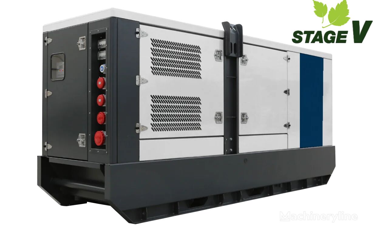generator de curent pe motorină IVECO FPT Stage 5 Stamford 160 kVA Rental Silent generatorset Stage V nou