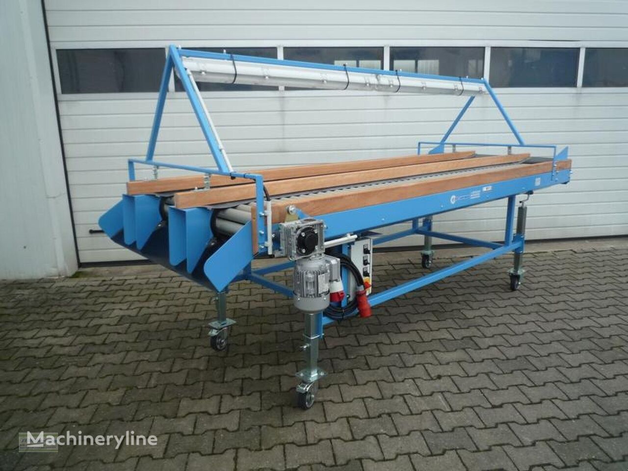 utilaj de umplere a containerelor EURO-Jabelmann Rollenverlesetisch V 300/110, Stehmodell, NEU nou