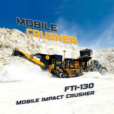 concasor FABO FTI-130 MOBILE IMPACT CRUSHER 400-500 TPH | AVAILABLE IN STOCK nou