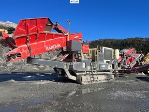 concasor conic Sandvik QH332 cone crusher w/ return belt