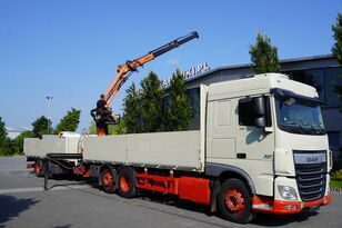 automacara DAF XF 440 E6 6×2 Crane ATLAS plus trailer / 2 sets