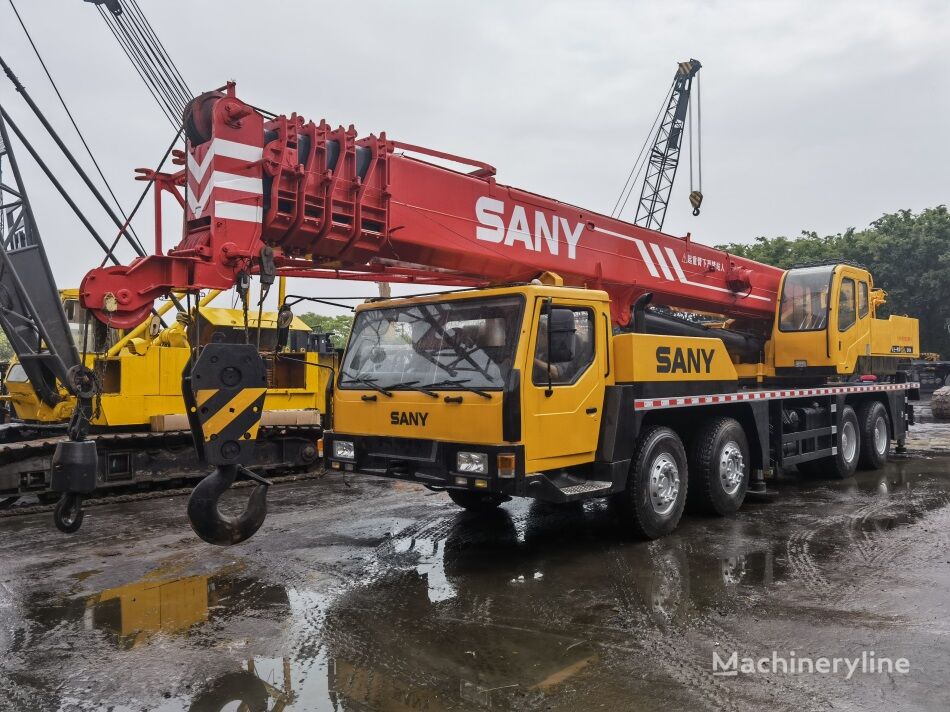 automacara Sany QY50C 50ton used truck crane cheapest price