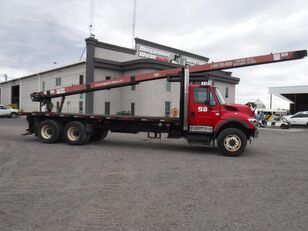 camion cu stivuitor cu scară International 7400