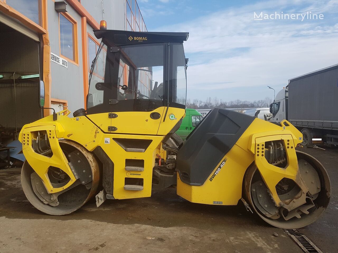 cilindru compactor pentru asfalt BOMAG BW 190 AD5