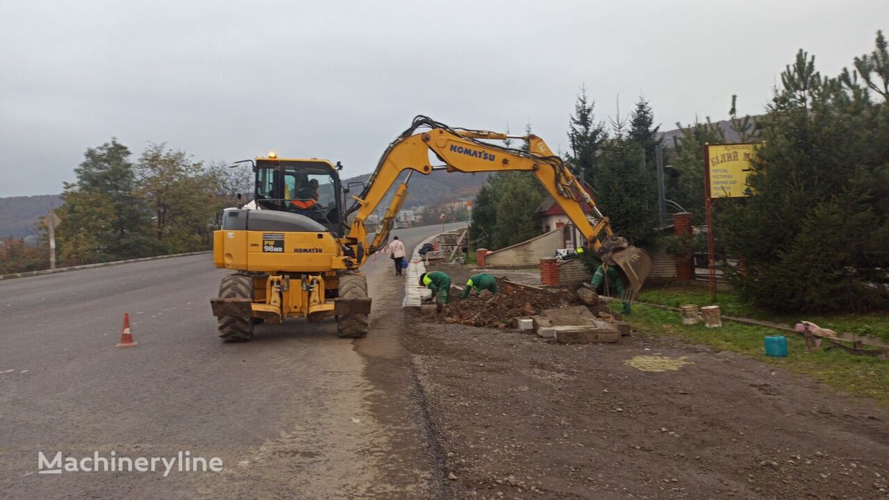 excavator pe roţi KOMATSU PW98 MR-6 excavator pe roţi KOMATSU PW98 MR-6