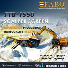 excavator pe şenile FABO FTB 15-50 MOBILE SCALPING SCREEN | Ready in Stock nou