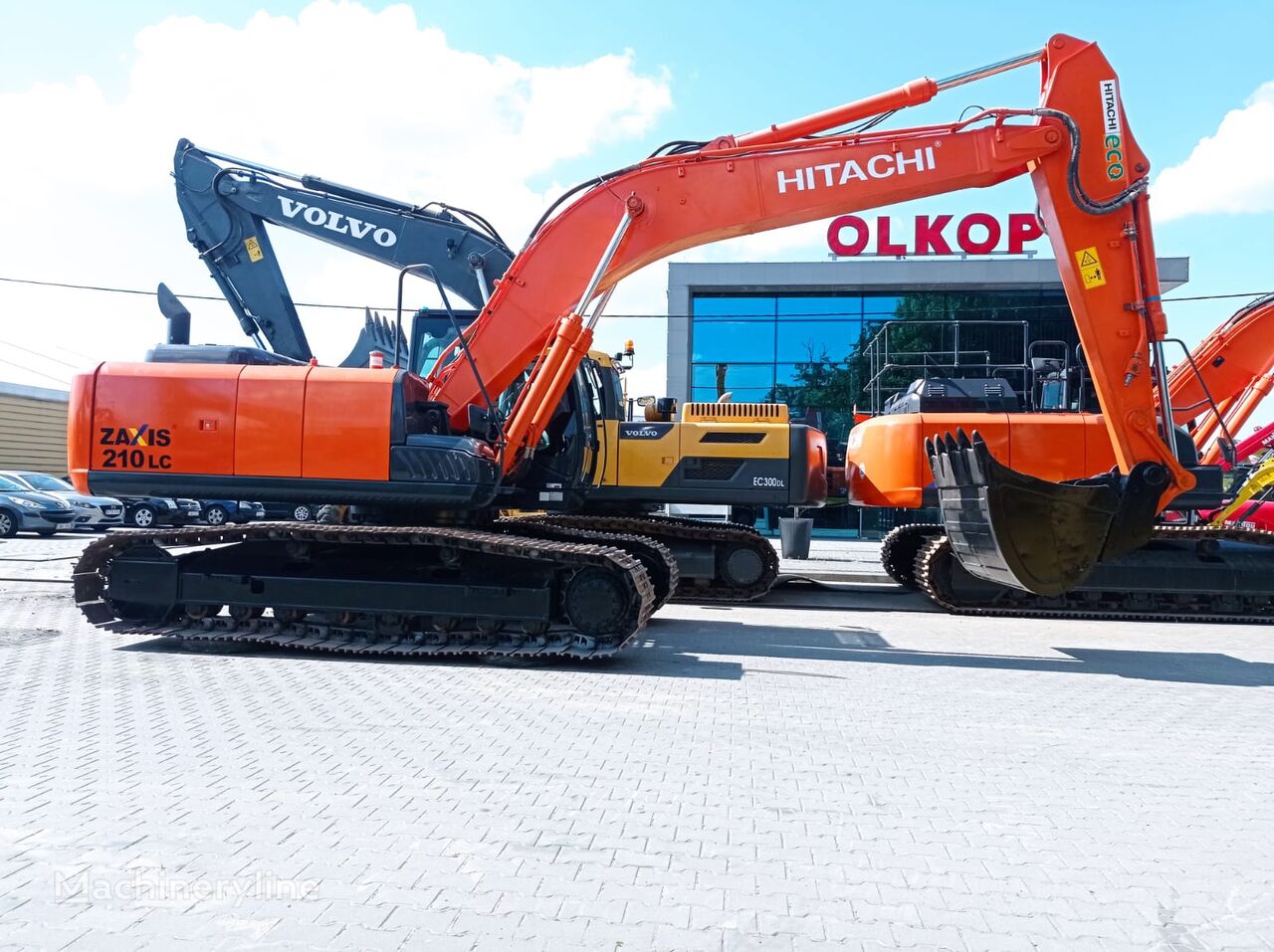 excavator pe şenile Hitachi ZX210LC-5B Znak CE