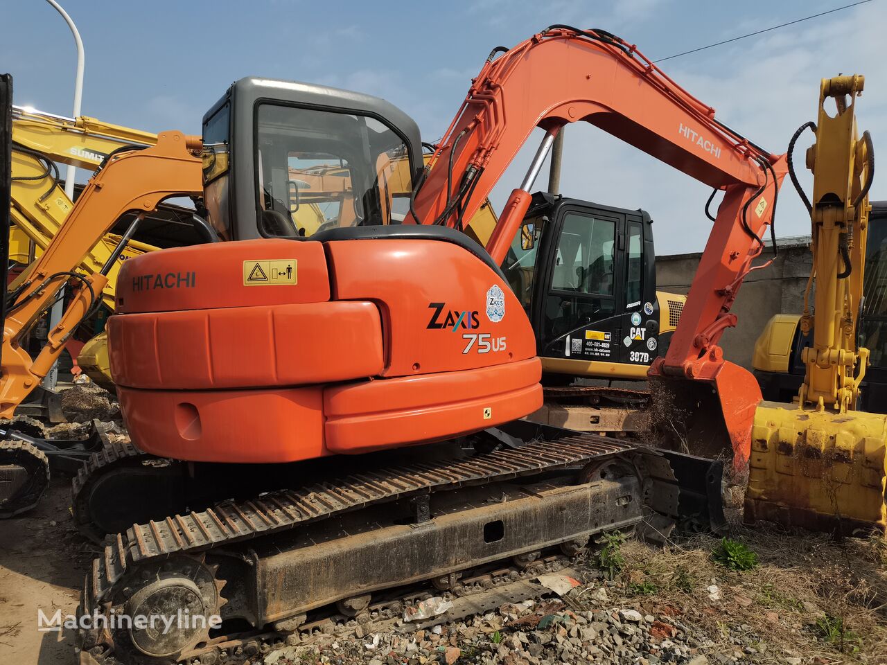 excavator pe şenile Hitachi ZX75