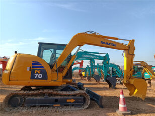 excavator pe şenile KOMATSU PC70 -8 Japanese 7 tons excavator