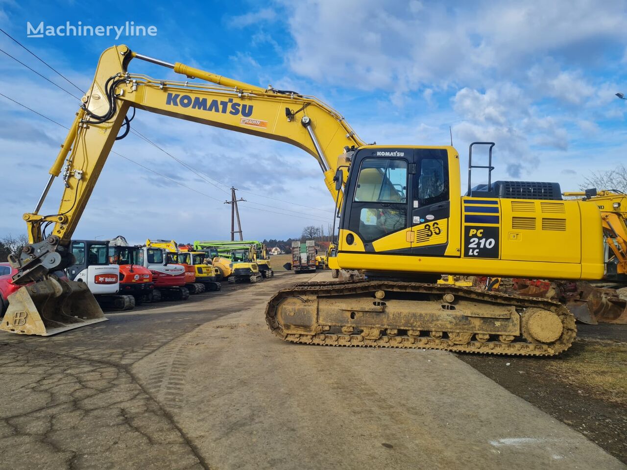 excavator pe şenile Komatsu PC 210 LC-11