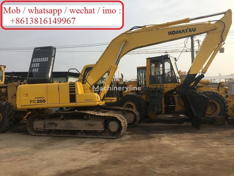 excavator pe şenile Komatsu PC200-6