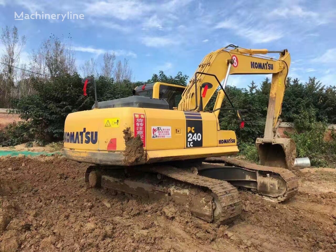 excavator pe şenile Komatsu PC240LC-8