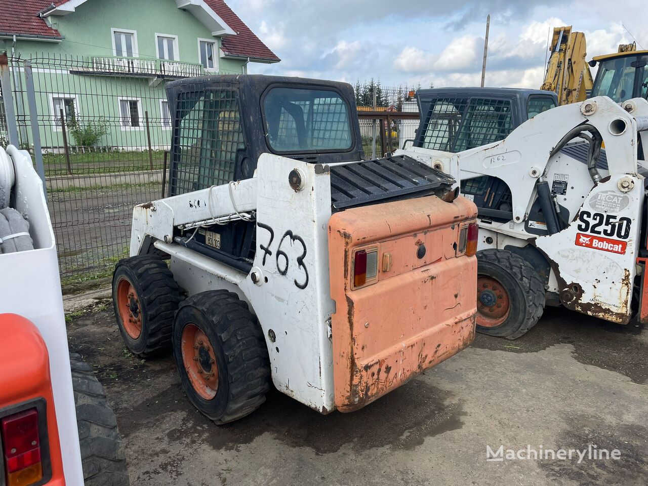 mini incarcator Bobcat 763 în bucăți