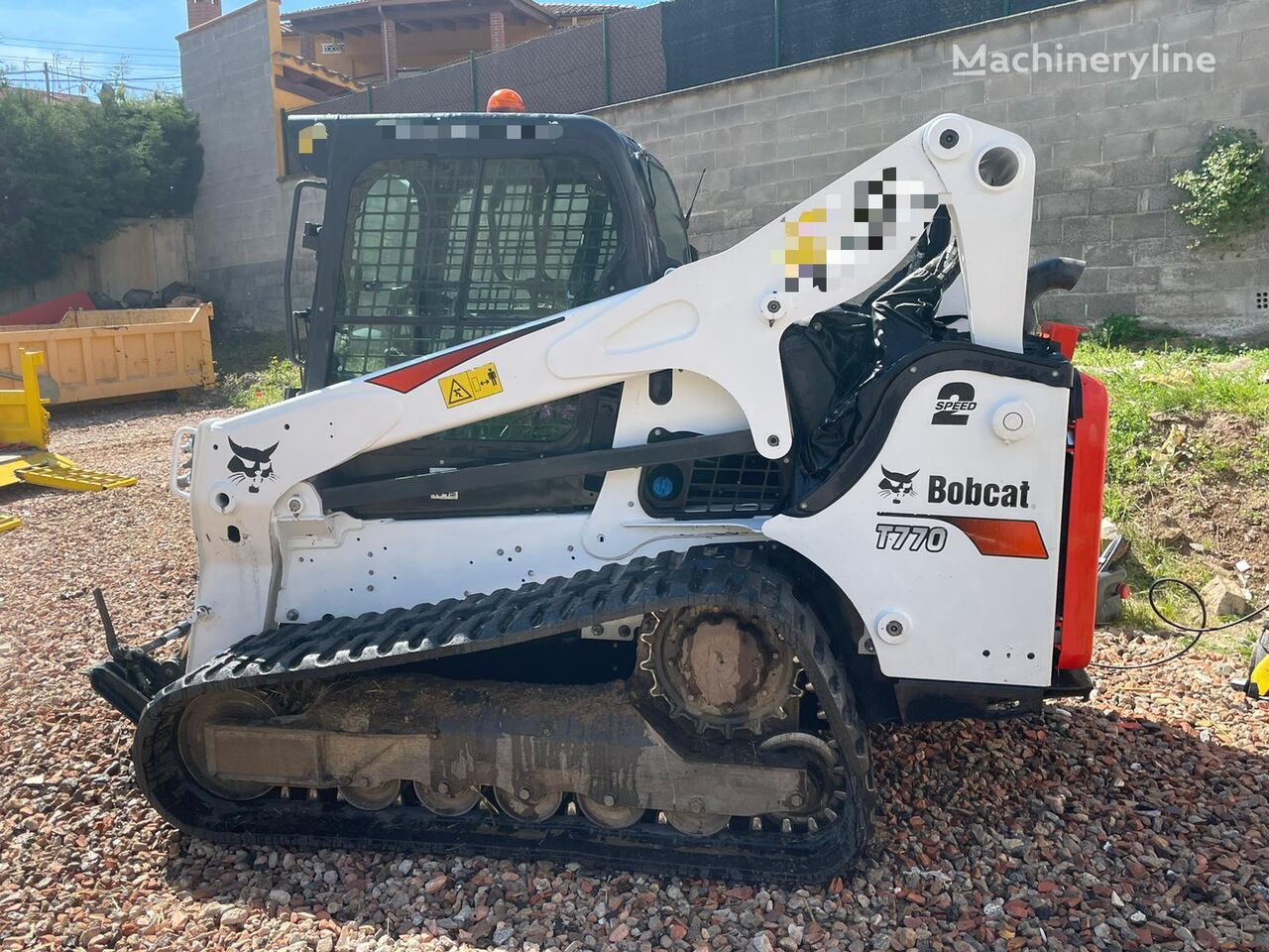 mini-încărcător pe şenile Bobcat T770