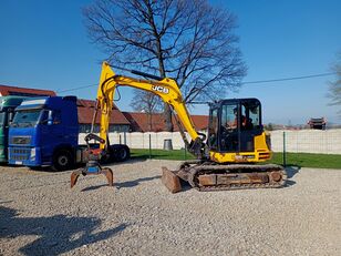 miniexcavator JCB 86c-1 chwytak z rotorem lehnhoff