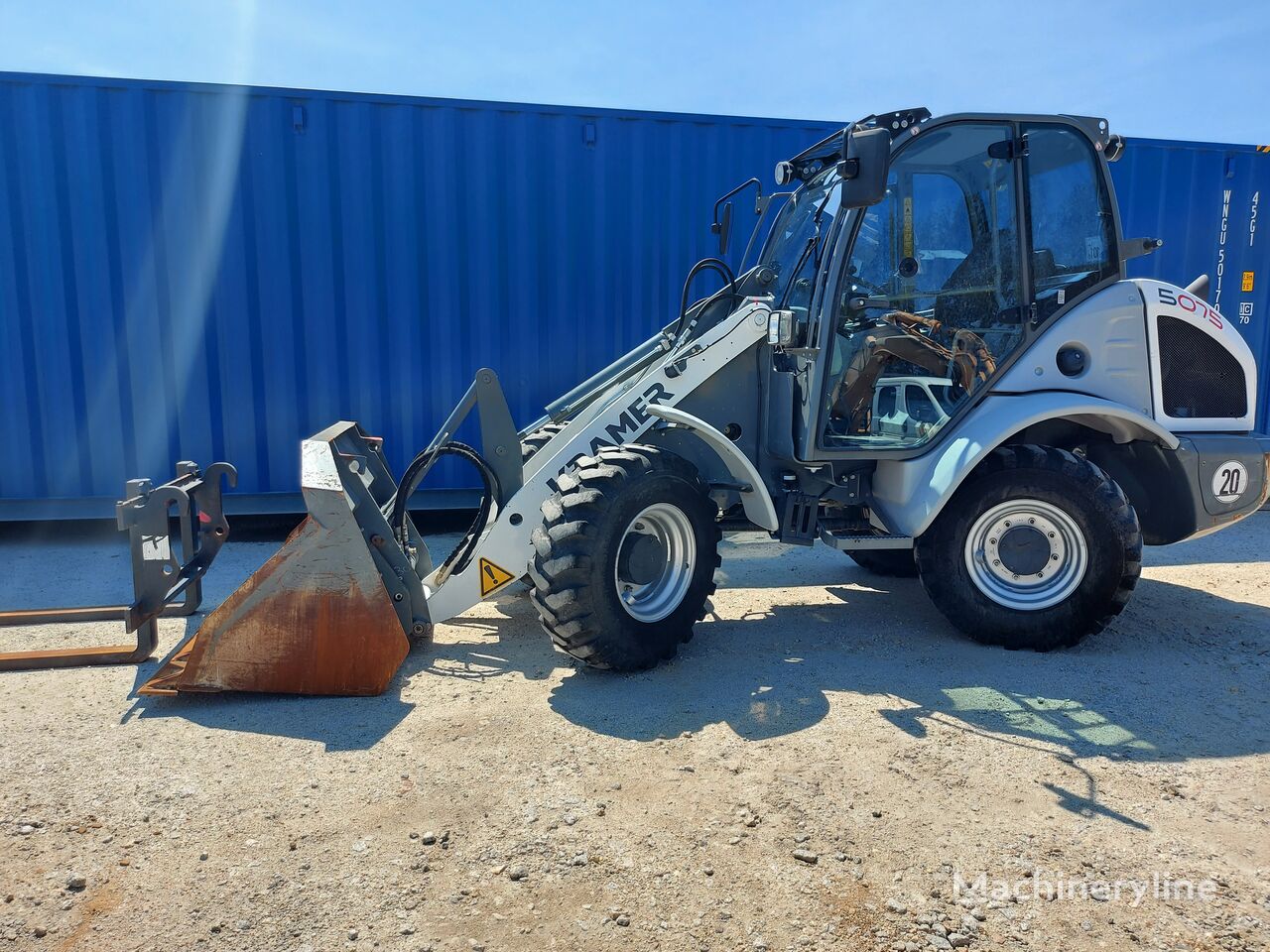 miniexcavator Kramer 5075 750 850 5095 5035 VOLVO L 25 30 CAT 906 908 907 nou