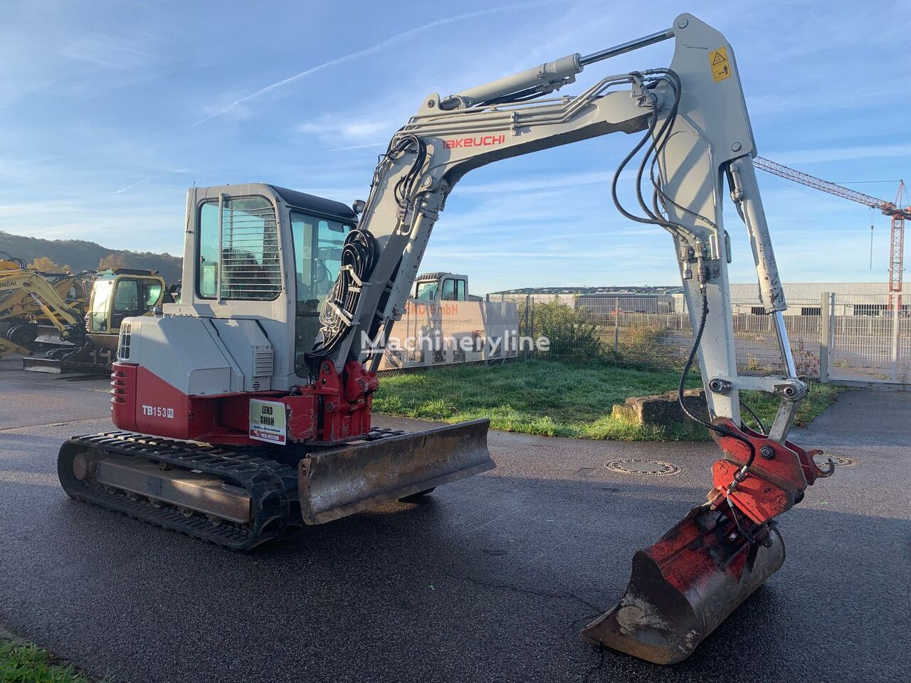 miniexcavator Takeuchi TB 153 FR