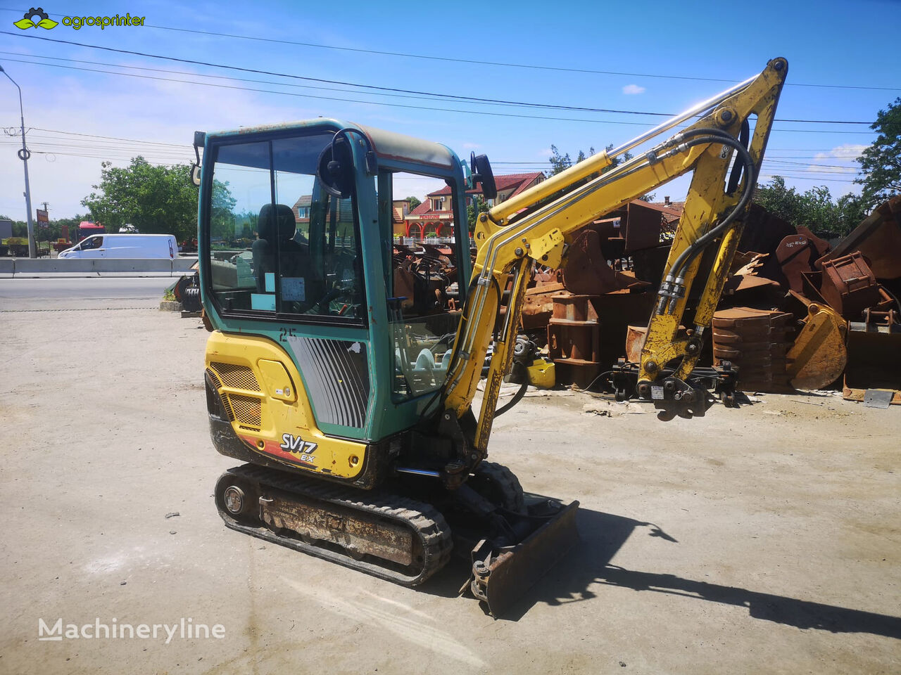 miniexcavator Yanmar SV17-EX