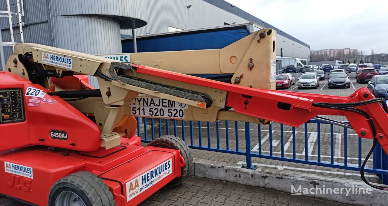 nacela cu brat articulat JLG E 450AJ 2005r. (220) czarne ogumienie