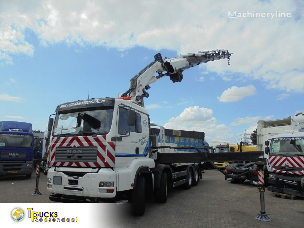 nacele cu brat telescopic MAN TGA 41.460 1e Owner + Manual + Fassi F800XP 6x hydr. + Winch + h